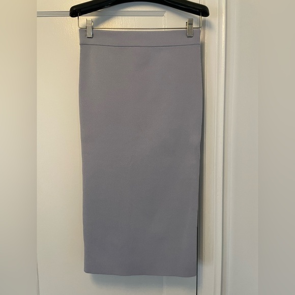 Babaton Dresses & Skirts - Babaton Classic Gray Knit Pencil Skirt
